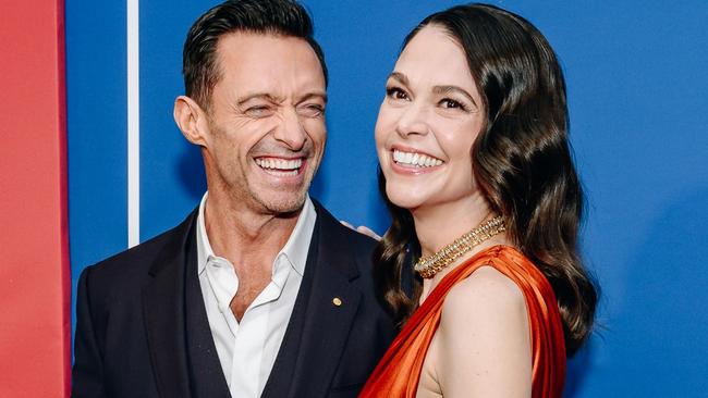 Hugh Jackman, Sutton Foster at "The Music Man" Broadway Opening held at the Winter Garden Theatre on February 10, 2022 (Photo by Nina Westervelt/Variety/Penske Media via Getty Images)