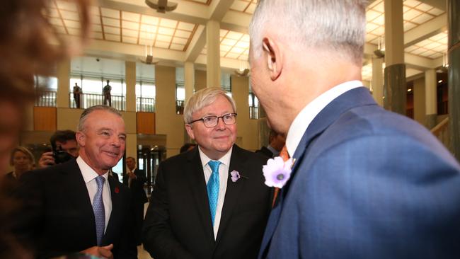 Turnbull’s ambition had driven him to replicate the reckless entitlement displayed by Labor under Rudd and Julia Gillard. Picture KymSmith