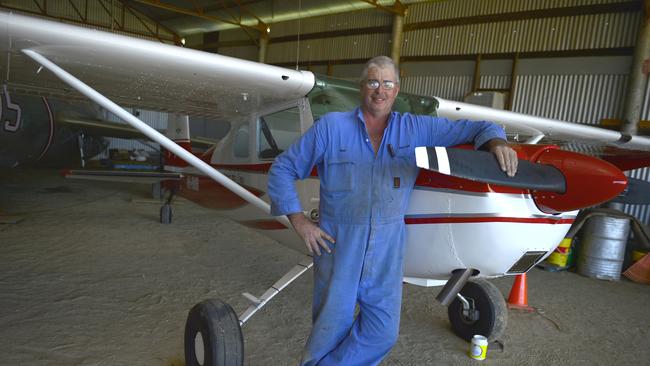 Allan ‘Kiwi’ Andrew has been remembered as a kind and generous man with a passion for all things aviation. He was photographed here with his Cessna 150. Photo: Christopher Chan.