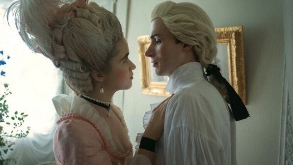 Australians Alice Englert and Nicholas Denton in the prequel to Dangerous Liaisons.