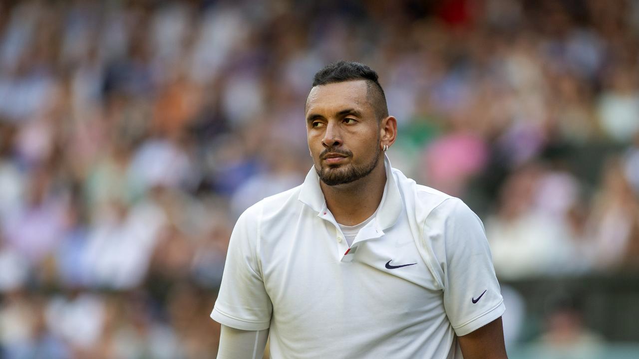 Nick Kyrgios has found a defender in tennis great Andre Agassi. Picture: Getty