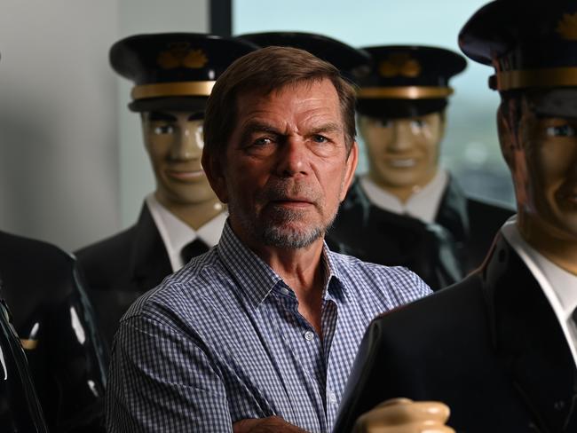 BRISBANE, AUSTRALIA - NewsWire Photos - JANUARY 20, 2021.Flight Centre managing director Graham Turner poses for photos at the company's headquarters in Brisbane.  Picture: NCA NewsWire / Dan Peled