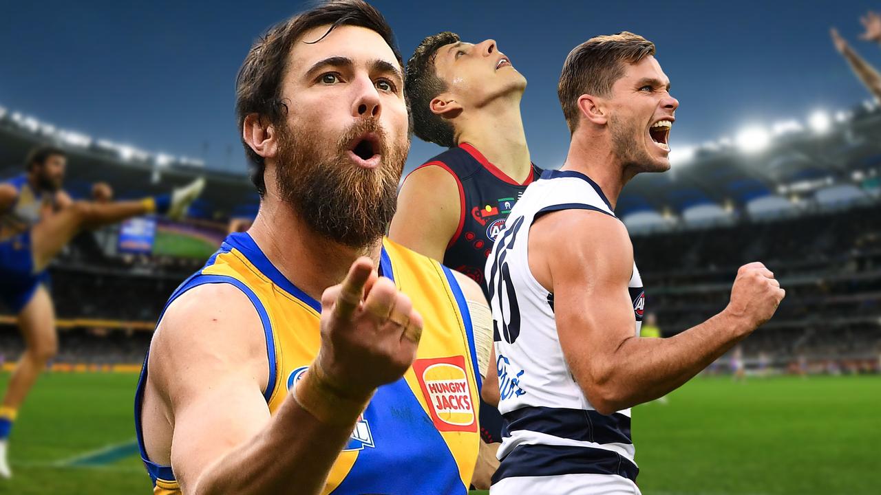 West Coast and Geelong's success in 2019 has been driven by excellent accuracy in front of goal; in contrast, Melbourne has been butchering its opportunities.