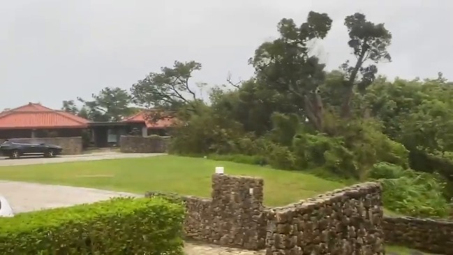 Thousands Lose Power As Powerful Typhoon Blows Through Okinawa Daily Telegraph