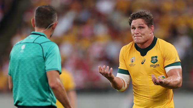 Wallabies captain Michael Hooper could eventually use a challenge system to overturn referee decisions