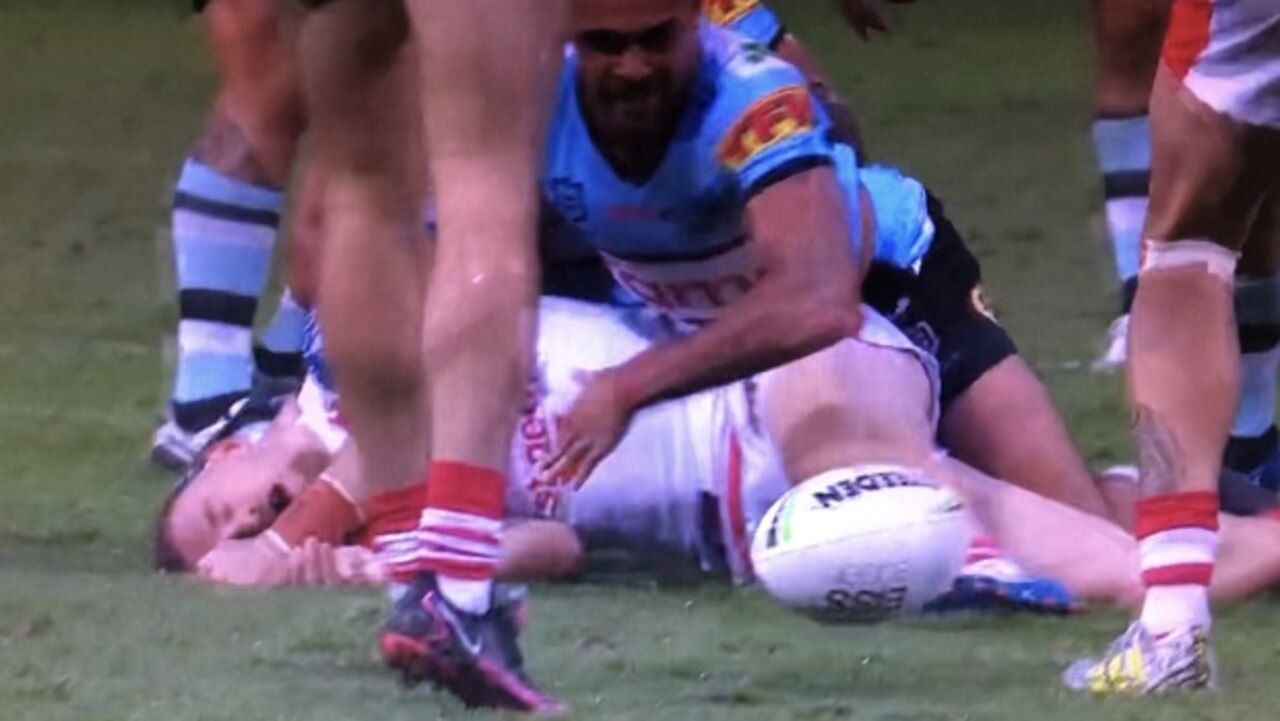 Dufty is laid out by Ramien.