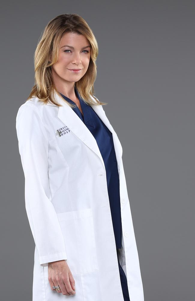 ‘I can create a character that’s completely different!’ As Meredith Grey in Grey's Anatomy. Picture: Supplied