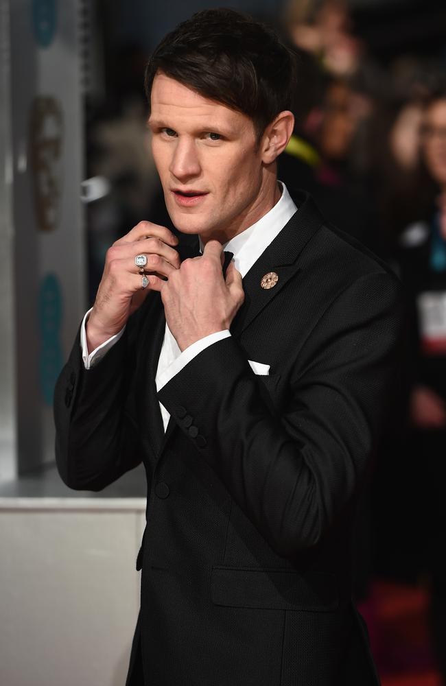 Matt Smith attends the British Academy Film Awards at the Royal Opera House on February 14, 2016 in London. Picture: Getty