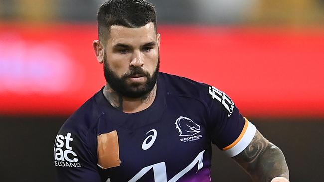 Adam Reynolds of the Broncos in action during the round 22 NRL match between Brisbane Broncos and Sydney Roosters at The Gabba on July 27, 2023 in Brisbane, Australia. (Photo by Albert Perez/Getty Images)