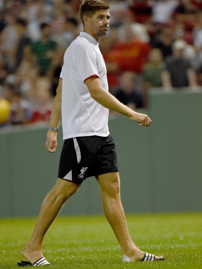 Liverpool's Steven Gerrard.