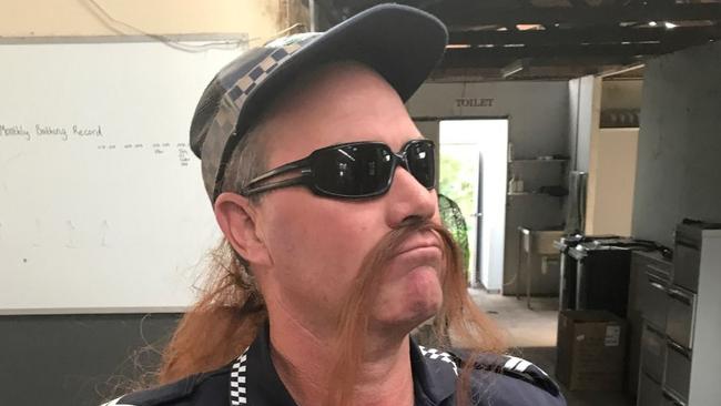 Slain police officer Senior Constable David Masters has been remembered as a larrikin and a prankster who cared deeply for the community he worked to protect. Picture: Supplied.