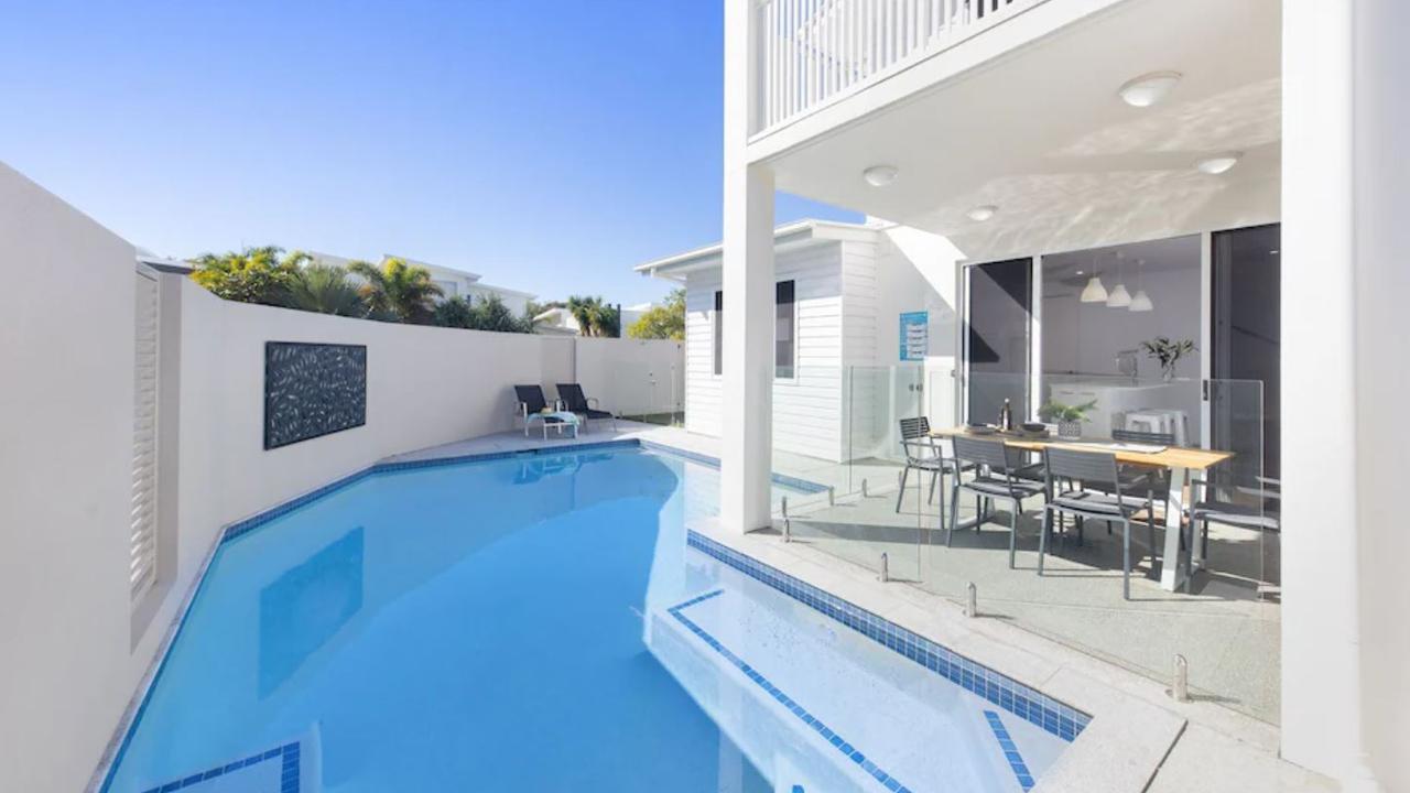 Eight-bedroom Waves Beach House at Mt Coolum.