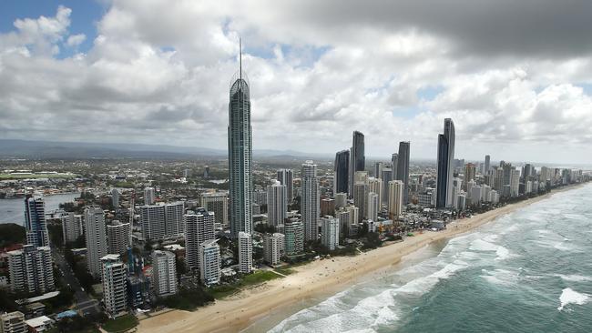 Building approvals are strong on the Gold Coast. (Photo by Mark Kolbe/Getty Images)