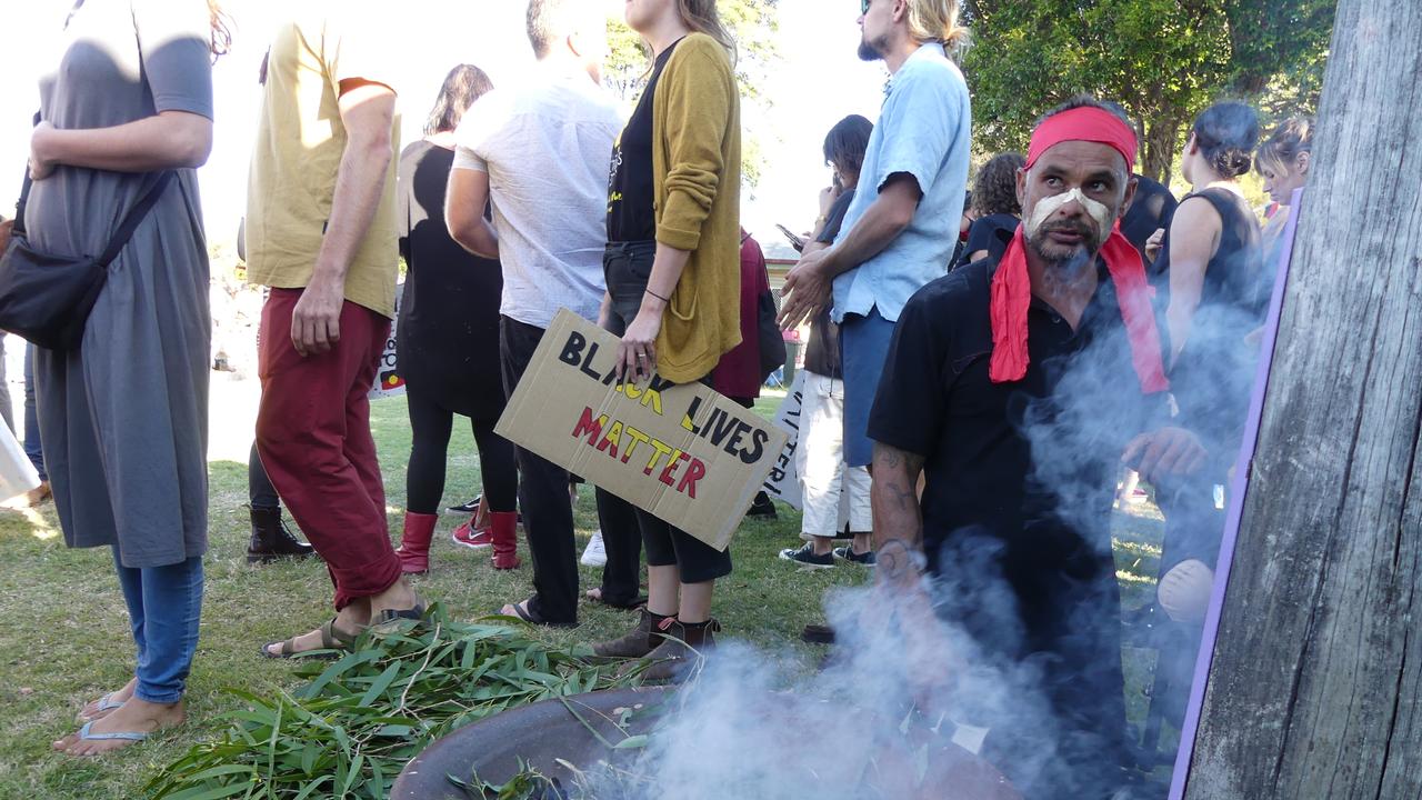 Black Lives Matter Protest in Byron Bay.