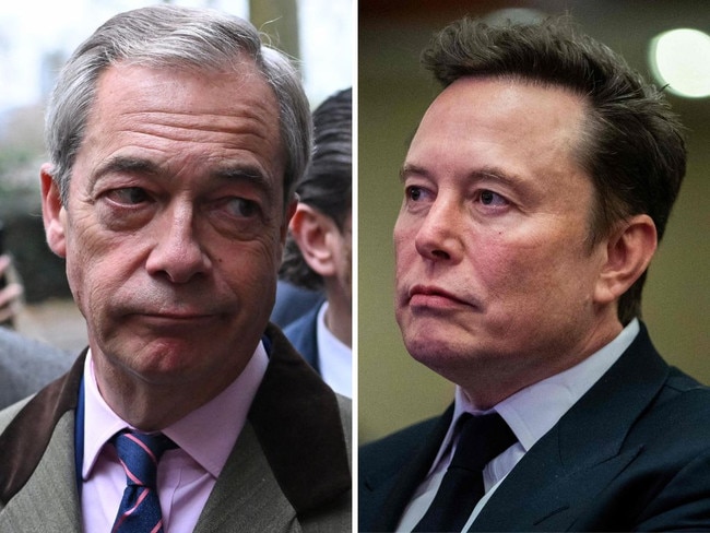 Nigel farage and Elon Musk