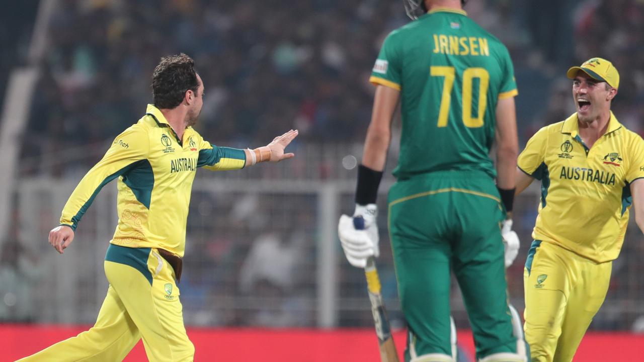 Travis Head celebrates the wicket of Marco Jansen. (Photo by Pankaj Nangia/Gallo Images)