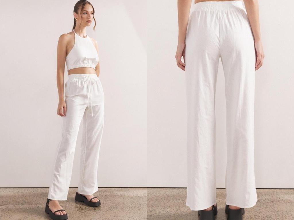 It Girl Fitted High Waisted Pants by Dazie Online, THE ICONIC