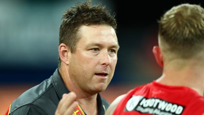 Stuart Dew faces plenty of pressure in his role as coach of the Suns.