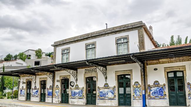 The train station in Pinhao.