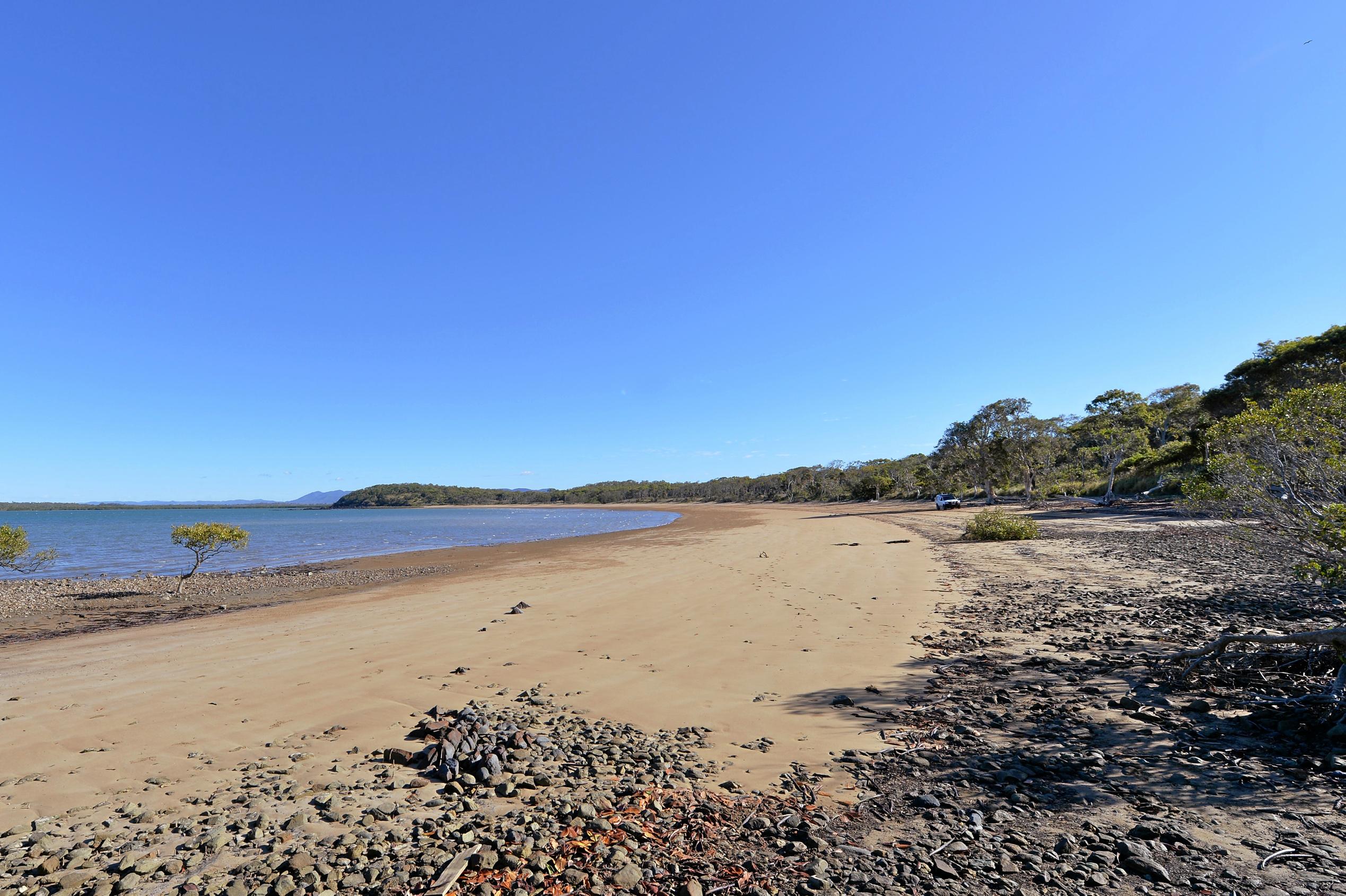 Sarina Beach. Site of proposed development. Picture: Stuart Quinn