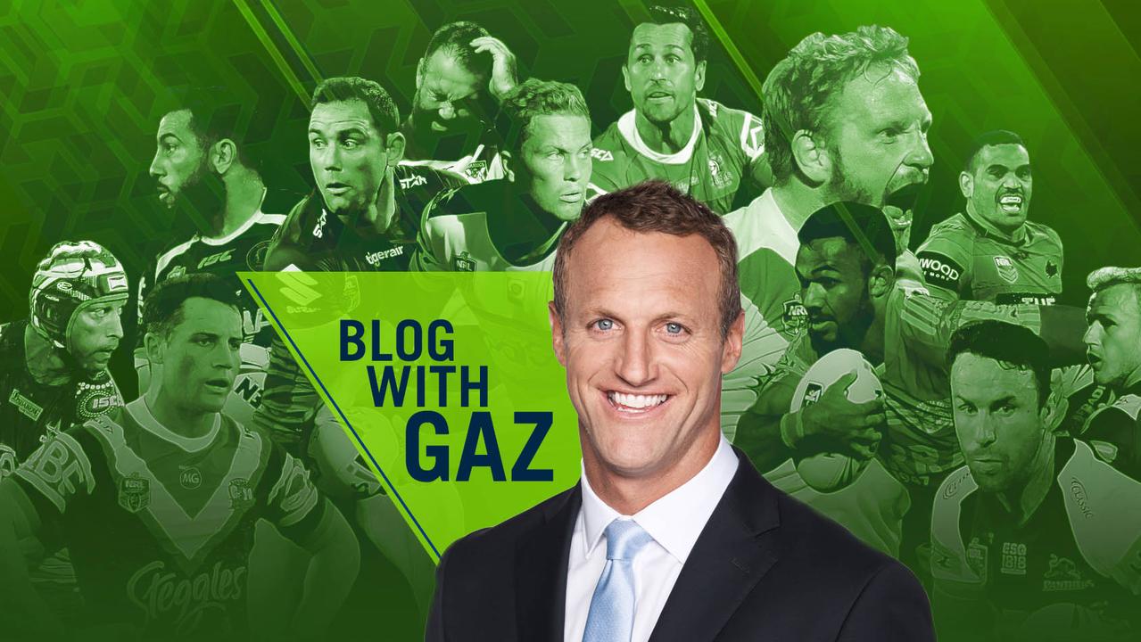 Blog with Mark Gasnier on Fox Sports.