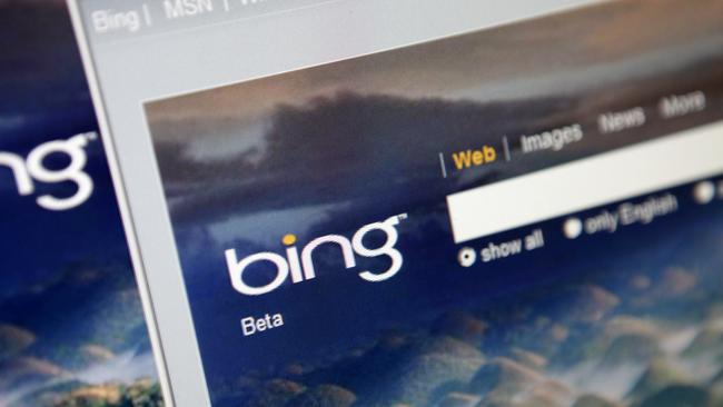 It’s time to turn to Bing, and limit Google’s monopoly on search. Picture: Bloomberg News