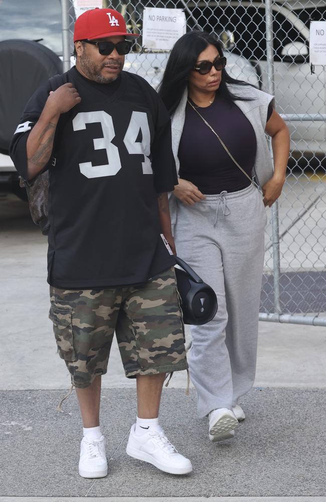 Hip-Hop royalty Xzibit arrives for a yacht party in Sydney. Picture: MEDIA-MODE.COM