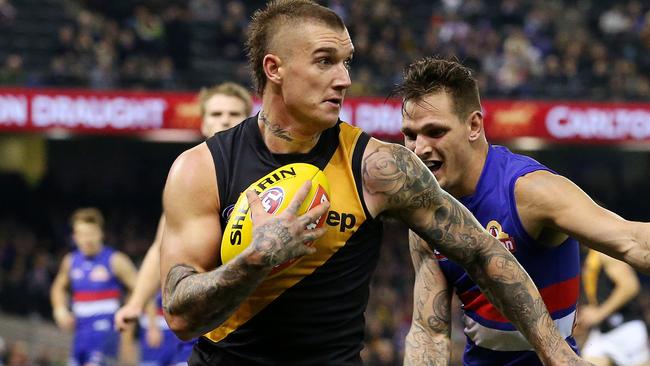 Richmond is confident Dustin Martin will stay. Picture: Mark Stewart