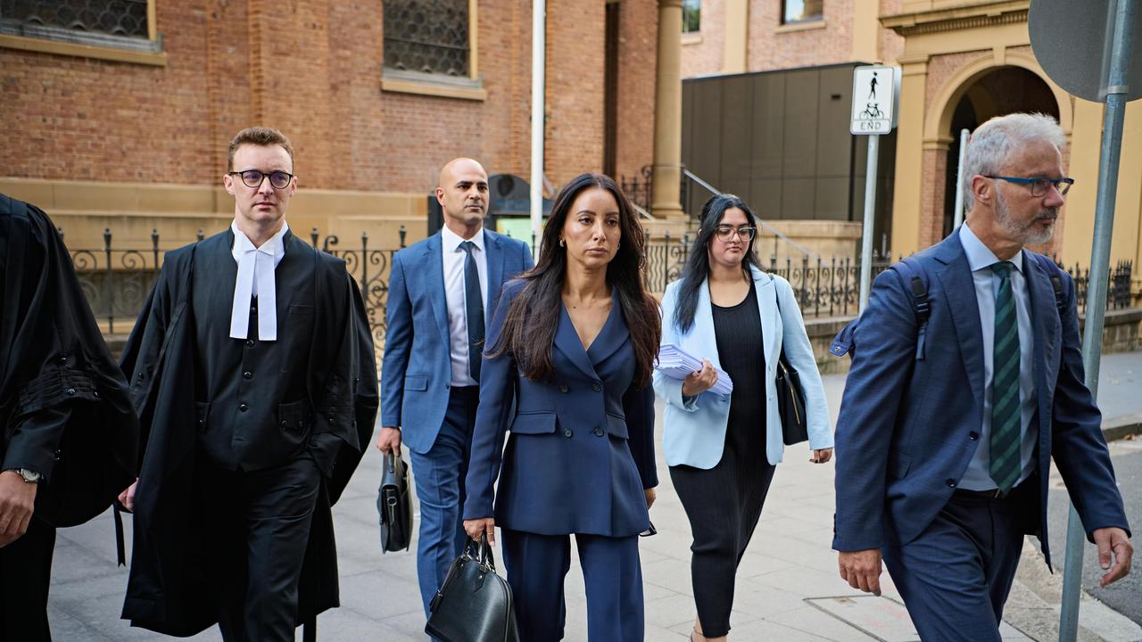 February 28, 2025 . Antoinette Lattouf arrives at Federal Court, in Sydney: Picture: NewsWire / Flavio Brancaleone