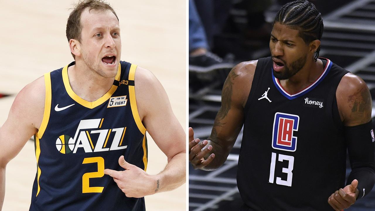 NBA Playoffs 2021 Joe Ingles vs Paul George, Los Angeles Clippers vs Utah Jazz, history, rivalry