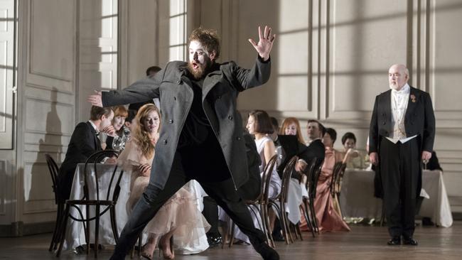 English tenor Allan Clayton as Hamlet in the production. Picture: Richard Hubert Smith