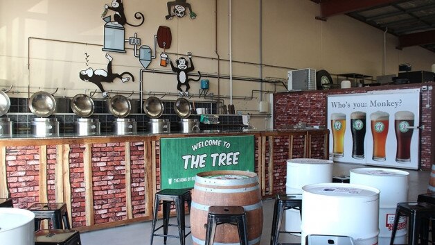 Monkey Tree Brewery at Compton Rd, Underwood is one of Logan’s niche boutique breweries. PHOTO: JUDITH KERR