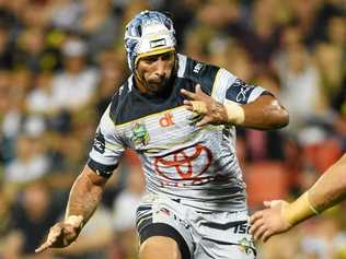 Johnathan Thurston says this Cowboys team is better than last year’s. Picture: MICK TSIKAS