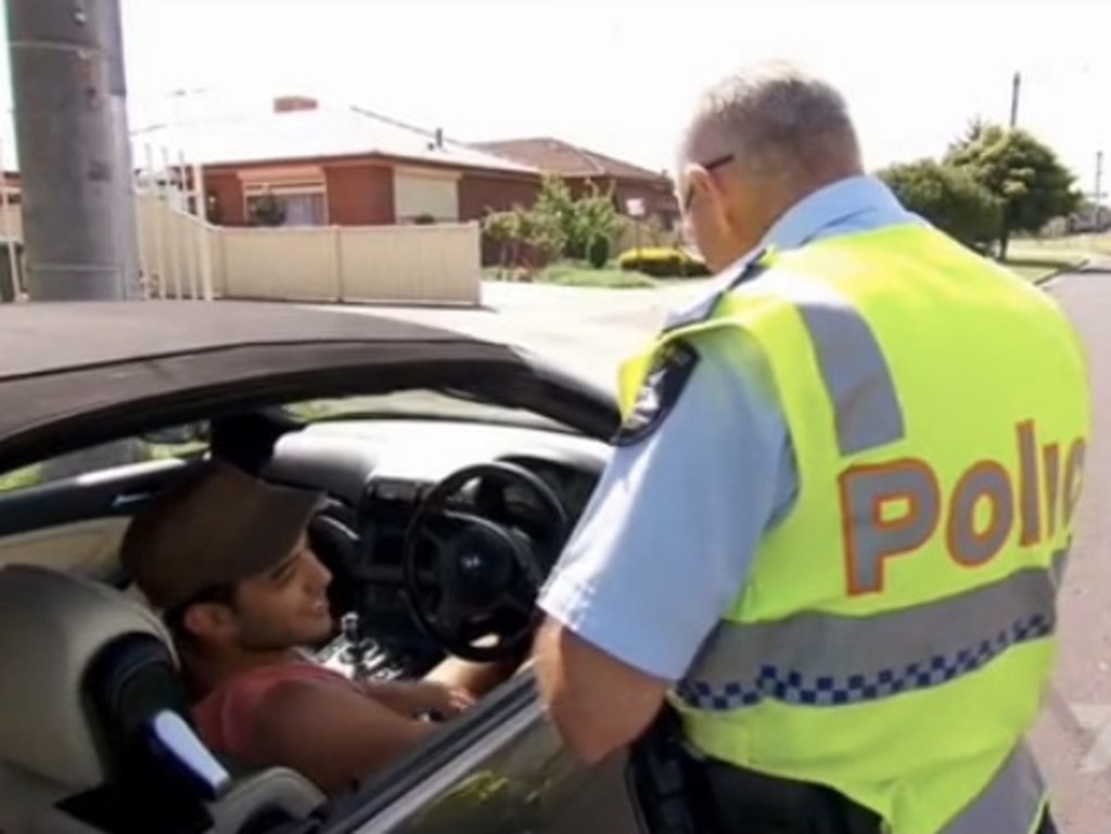 Portelli was allegedly caught driving 40km/h over the speed limit.