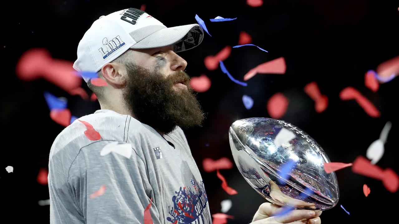 Julian Edelman wins Super Bowl MVP.