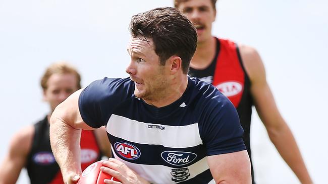 Patrick Dangerfield of the Cats.