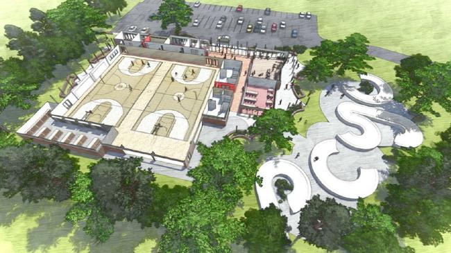 A concept image of what the new $11.5 million Caboolture PCYC could look like. IMAGE: SUPPLIED