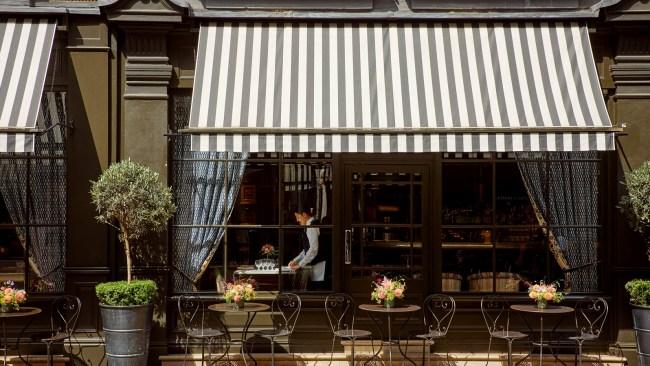 Brasserie Max at Covent Garden Hotel, London. 