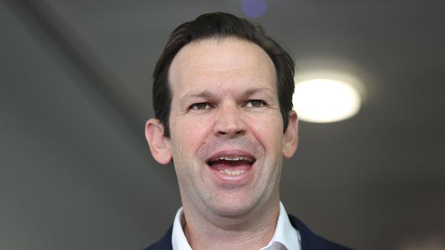 Senator Matt Canavan says the Glasgow conference has an agenda to “make us all vegans”. Picture: NCA NewsWire / Gary Ramage