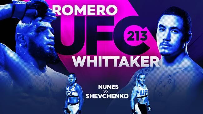 UFC 213: Robert Whittaker vs. Yoel Romero.