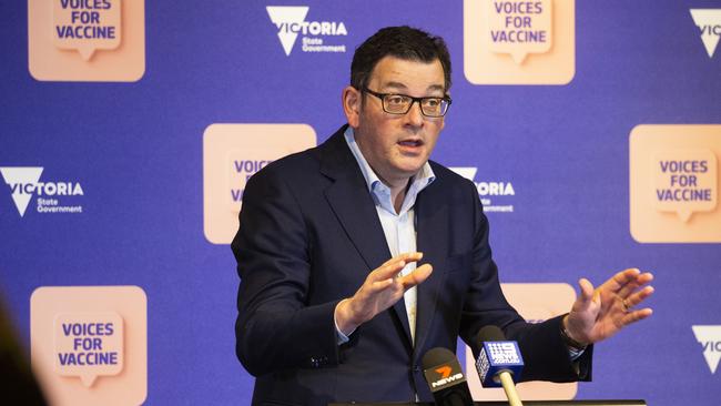 Victorian Premier Daniel Andrews. Picture: NCA NewsWire / Paul Jeffers