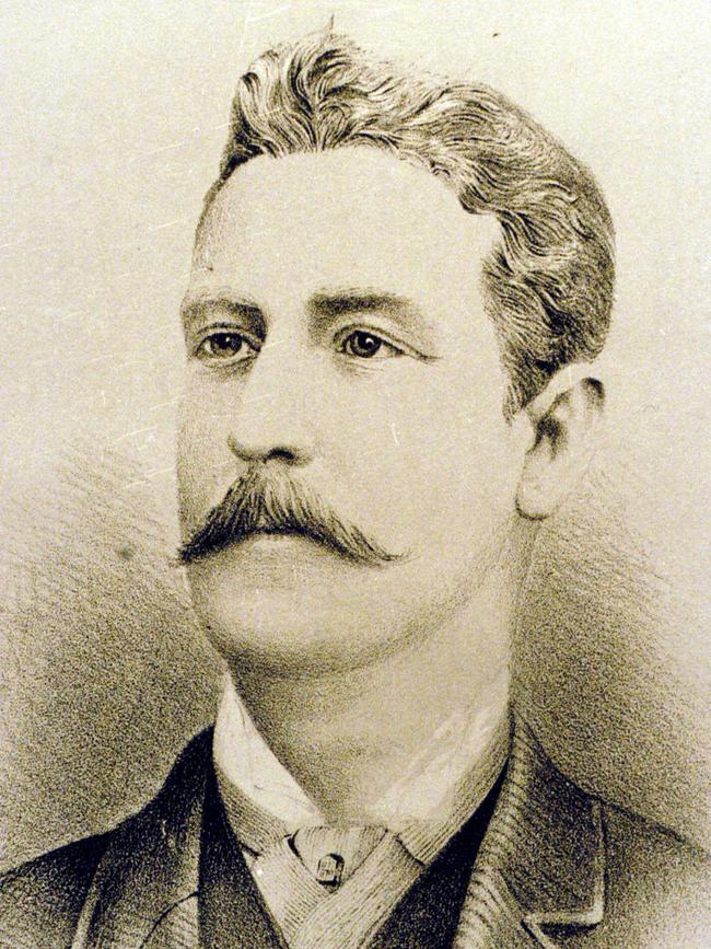 Wool pioneer Frederick Bracker.