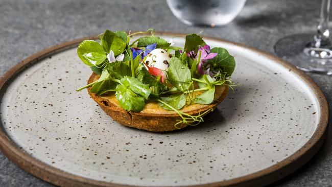 Spring in your step: the textbook tart makes for a perfect light lunch