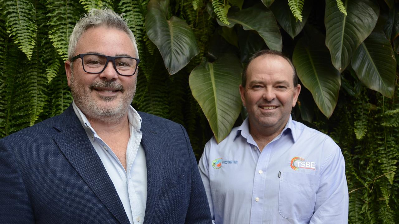 COMING SOON: Ready to launch a major crowd-funding exercise are (from left) Medibis managing director Angus Chapel and TSBE export manager Justin Heaven.