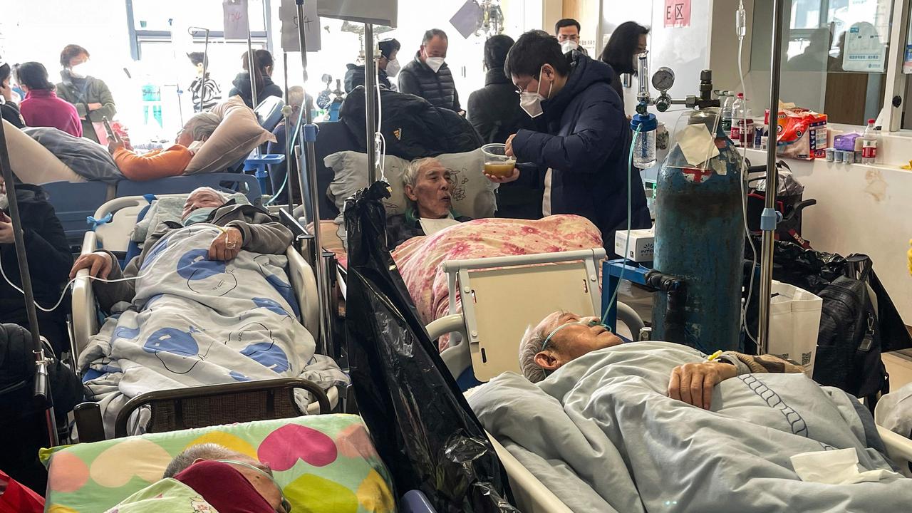 China, meanwhile, is battling a serious surge in infections after abandoning its zero-Covid strategy, but claims no domestic cases of the new variant. Picture: Hector Retamal/AFP