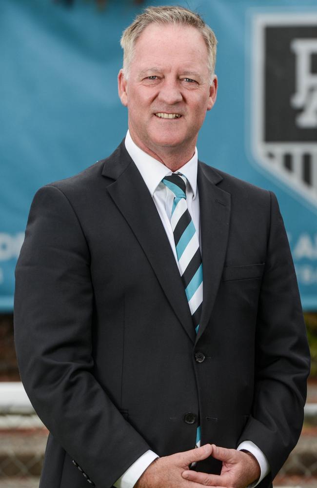 Port Adelaide CEO Matthew Richardson. Picture: Brenton Edwards