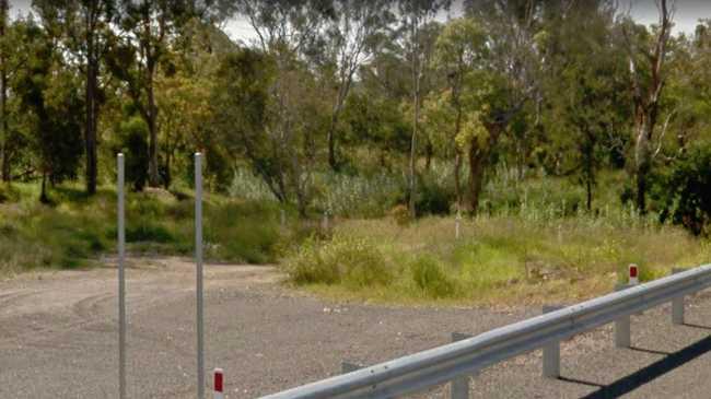 Missing sign from Bum Bum Creek Bridge along the New England Highway. Picture: Google Images