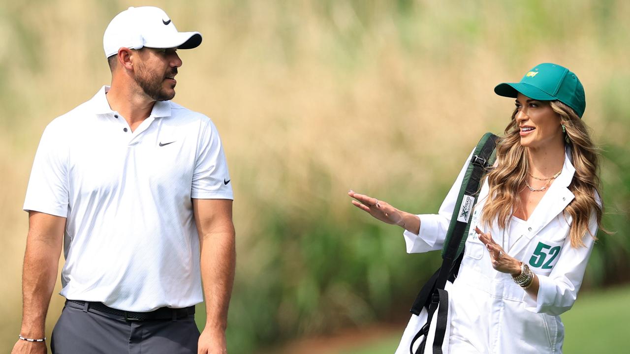 Masters 2022 Jena Sims Caddies For Brooks Koepka Wives At Augusta Au — Australias