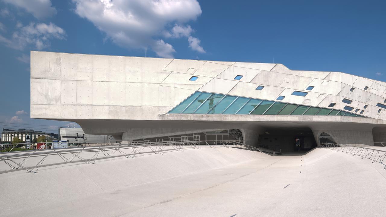 Ok, not technically a gallery or museum but still a public building to behold. The Phaeno Science Centre is in Wolfsburg, Germany and was build in 2005 with design by Iraqi-British architect Zaha Hadid.