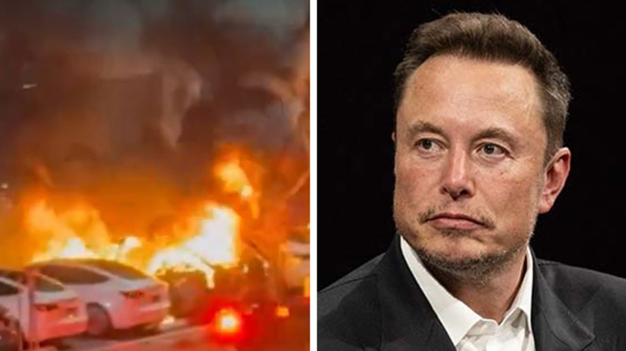 ‘LEVEL OF VIOLENCE IS INSANE’: Elon Musk’s horror at firebombing